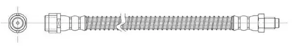 Flexible de frein Technika 41259