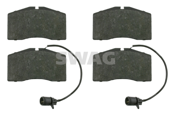 Kit de plaquettes de frein, frein à disque SWAG 30 91 6528