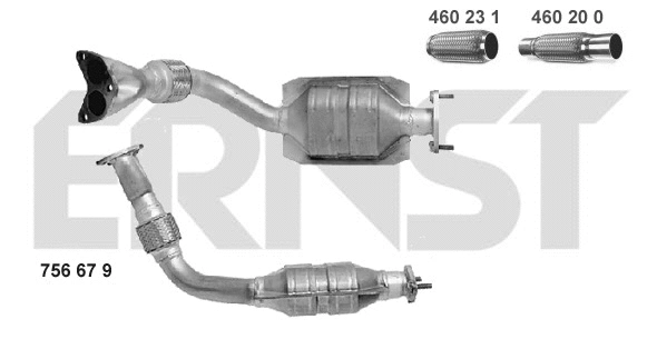 Catalyseur ERNST 756679