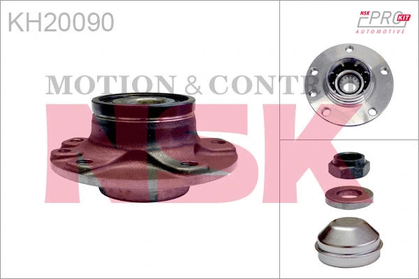 Kit de roulements de roue NSK KH20090