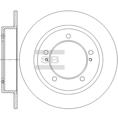 Disque de frein Hi-Q SD4813