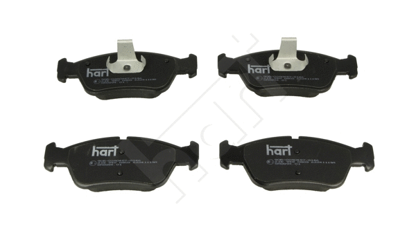 Kit de plaquettes de frein, frein à disque HART 215 940