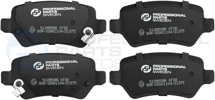 Kit de plaquettes de frein, frein à disque Professional Parts 51285086