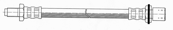 Flexible de frein CEF 510524