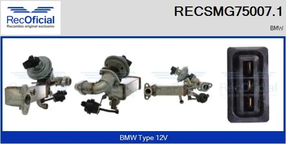 Module-EGR RECOFICIAL RECSMG75007.1