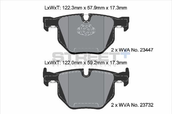 Kit de plaquettes de frein, frein à disque PAGID Racing T8031SP2001