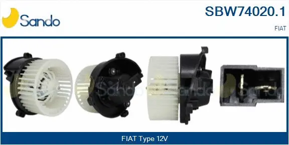Pulseur d'air habitacle SANDO SBW74020.1