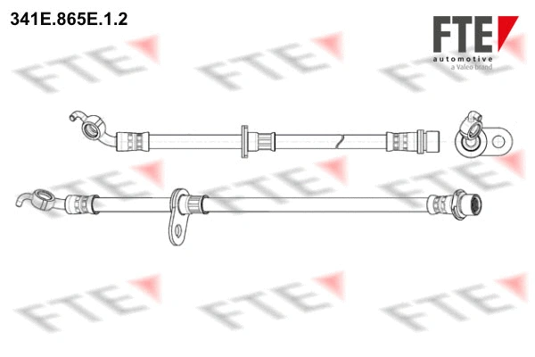Flexible de frein FTE 9240512
