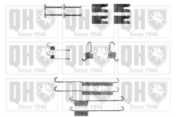 Kit d'accessoires, mâchoire de frein QUINTON HAZELL BFK294