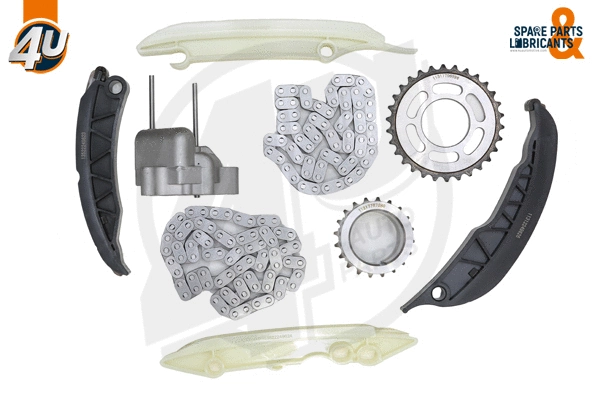 Kit de distribution par chaîne 4U Autoparts 44013BW