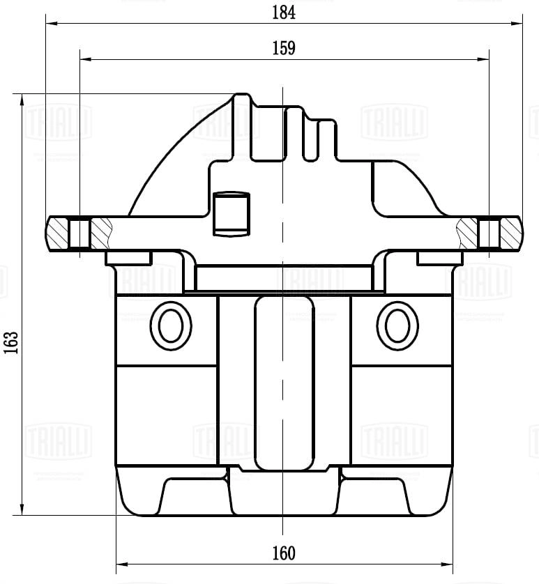 Étrier de frein TRIALLI CF 012104