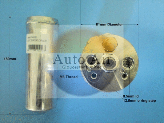 Filtre déshydratant, climatisation AUTO AIR GLOUCESTER 31-1162