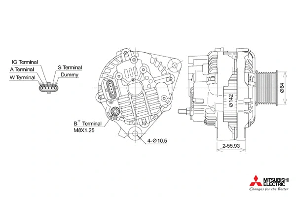 Alternateur KUTNAK AUTOMOTIVE 721246/M