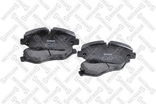 Kit de plaquettes de frein, frein à disque STELLOX 001 093-SX