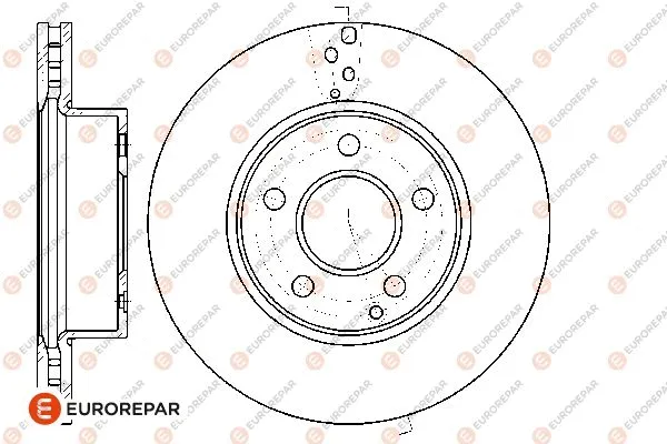 Disque de frein EUROREPAR 1676011380