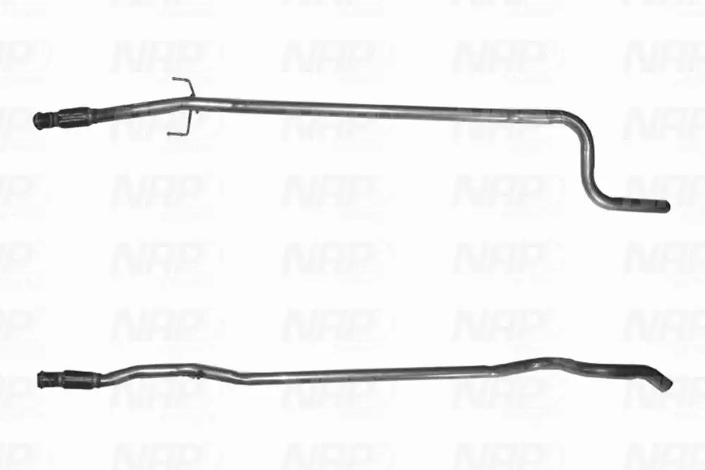 Tuyau d'échappement NAP carPARTS GmbH CAC10585