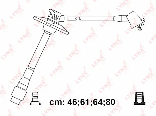 Kit de câbles d'allumage LYNXAUTO SPC7553