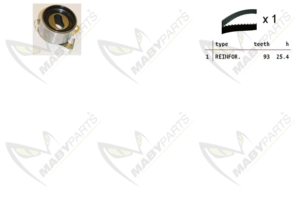 Kit de courroie crantée MABYPARTS OBK010078