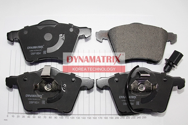Kit de plaquettes de frein, frein à disque DYNAMATRIX DBP1654