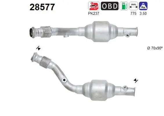 Catalyseur AS 28577