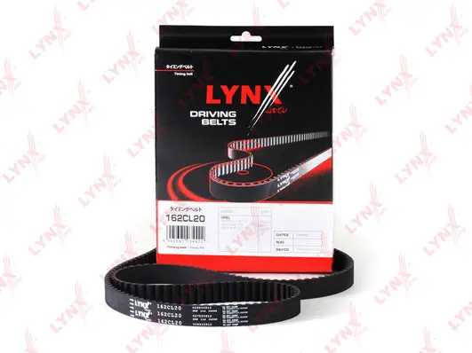 Courroie crantée LYNXAUTO 162CL20
