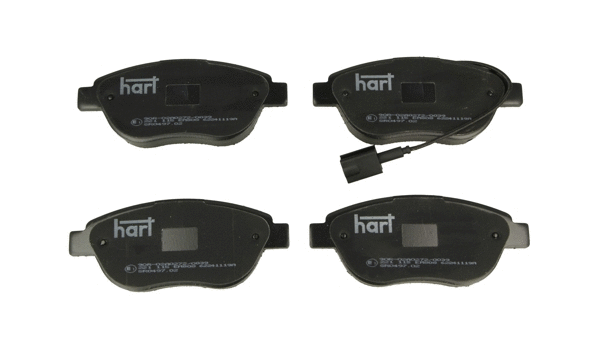 Kit de plaquettes de frein, frein à disque HART 221 115
