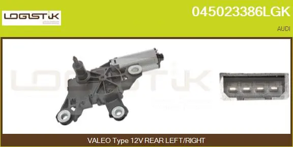 Moteur d'essuie-glace LGK 045023386LGK