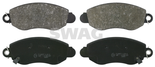 Kit de plaquettes de frein, frein à disque SWAG 50 91 6425