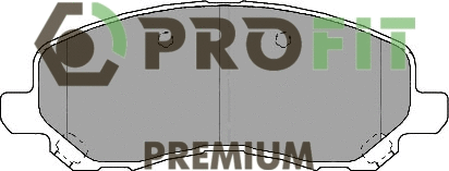 Kit de plaquettes de frein, frein à disque PROFIT 5005-1621