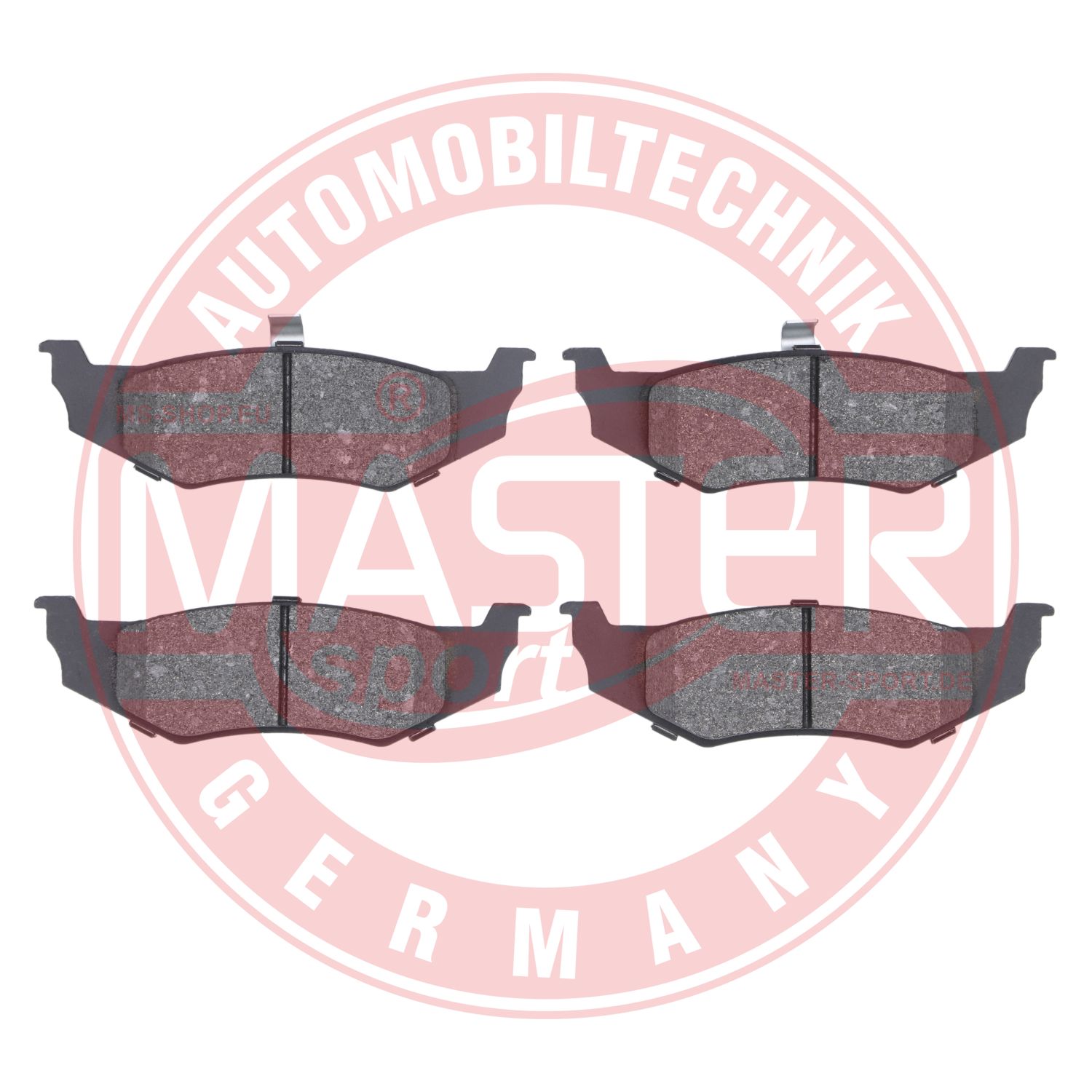 Kit de plaquettes de frein, frein à disque MASTER-SPORT GERMANY 13046080102N-SET-MS