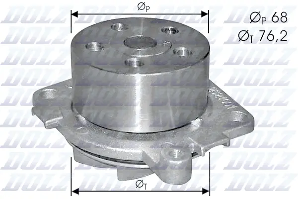 Pompe à eau, refroidissement du moteur DOLZ S213