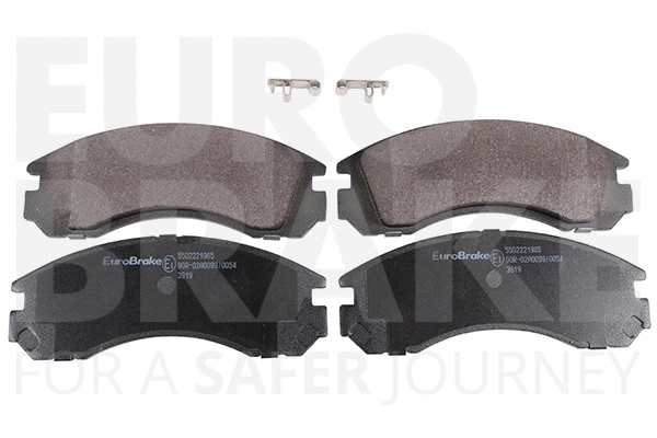 Kit de plaquettes de frein, frein à disque EUROBRAKE 5502221965