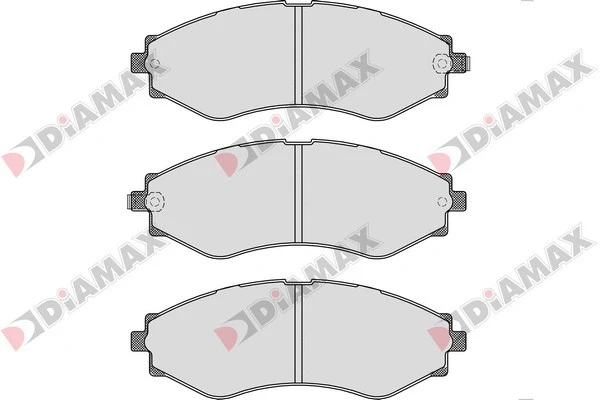 Kit de plaquettes de frein, frein à disque DIAMAX N09361
