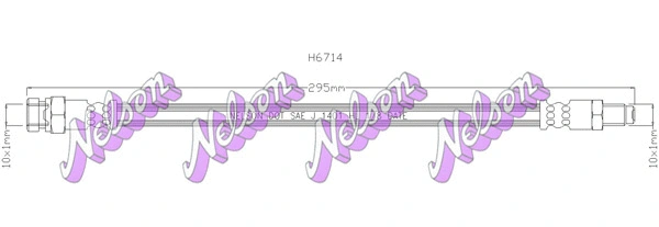 Flexible de frein KAWE H6714