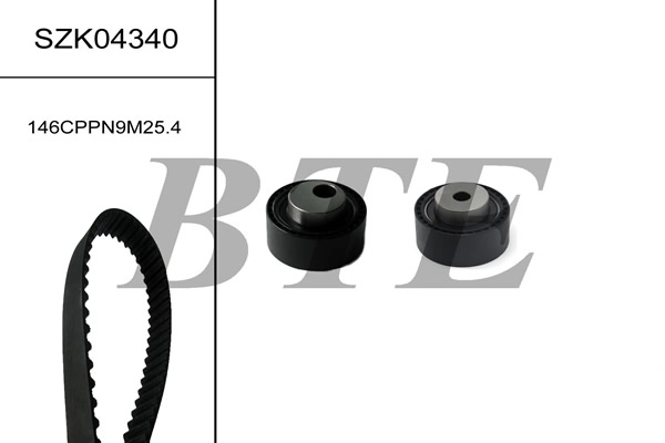 Kit de courroie crantée BTE SZK04340