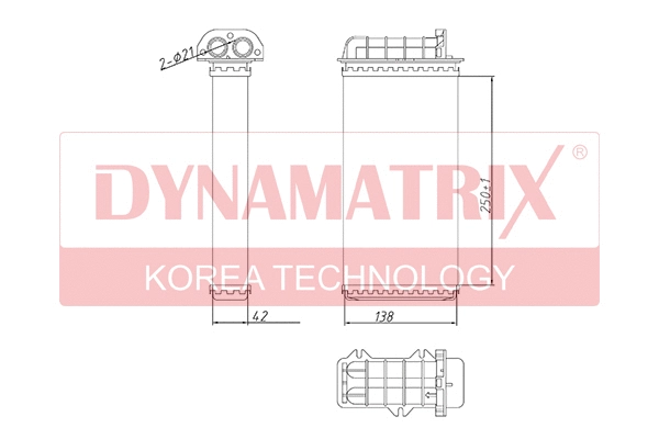 Système de chauffage DYNAMATRIX DR71441