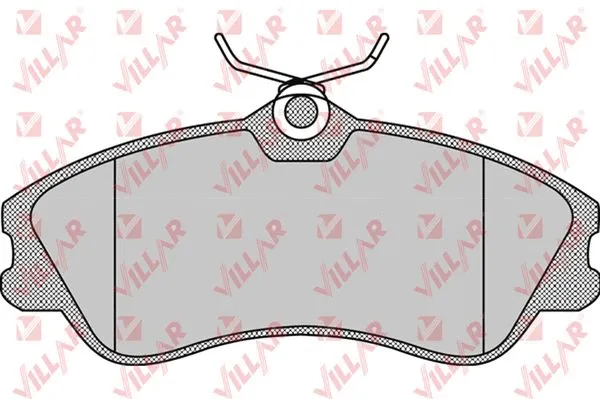 Kit de plaquettes de frein, frein à disque VILLAR 626.0950