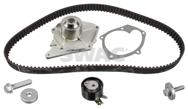 Pompe à eau + kit de courroie crantée SWAG 33 10 1596
