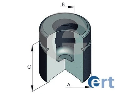 Piston, étrier de frein ERT 150982-C