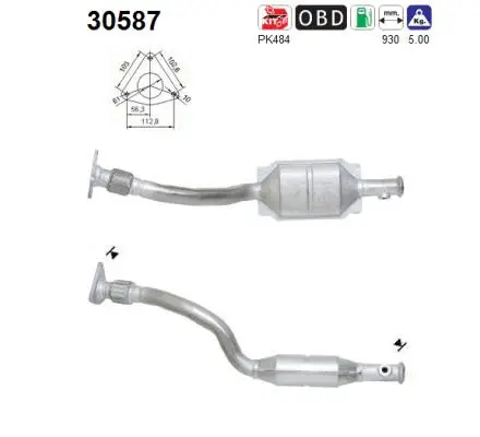 Catalyseur AS 30587