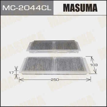 Filtre, air de l'habitacle MASUMA MC-2044CL