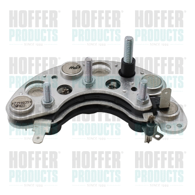 Pont de diodes, alternateur HOFFER 52110