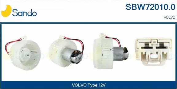 Pulseur d'air habitacle SANDO SBW72010.0