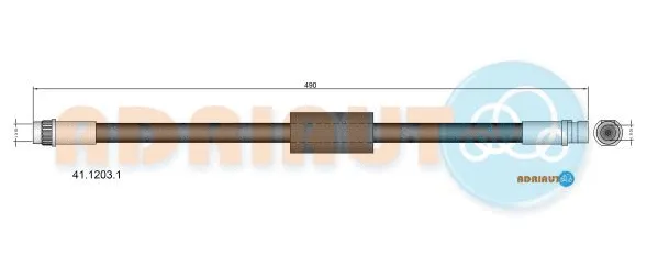 Flexible de frein ADRIAUTO 41.1203.1