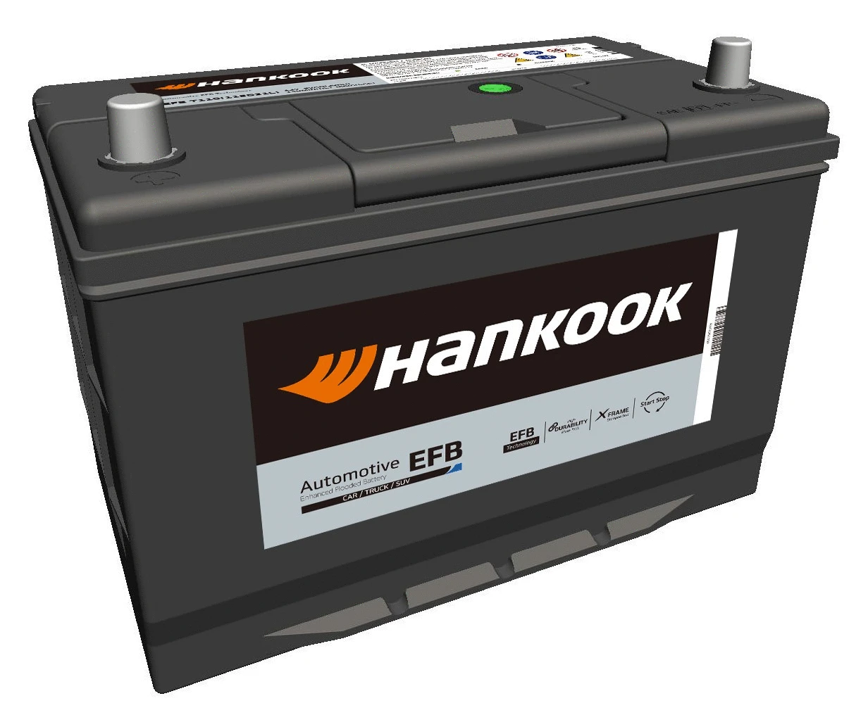 Batterie de démarrage Hankook EFB 145D31L(T110)