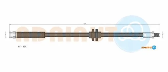 Flexible de frein ADRIAUTO 07.1255
