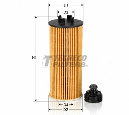 Filtre à huile TECNECO FILTERS OL06015E