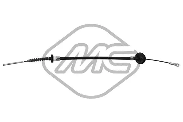 Tirette à câble, commande d'embrayage Metalcaucho 81086