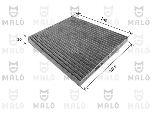 Filtre, air de l'habitacle AKRON-MALÒ 1532012