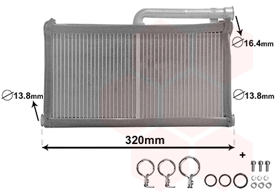 Système de chauffage VAN WEZEL 03006397